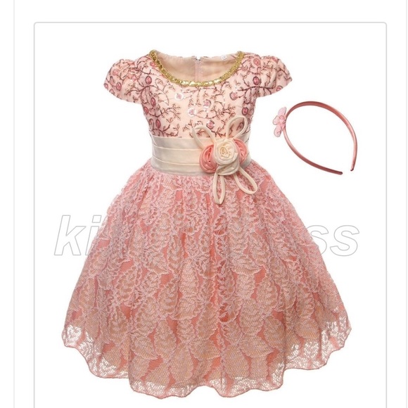 NWT Beautiful Girls Pageant Party Dress - Picture 9 of 9